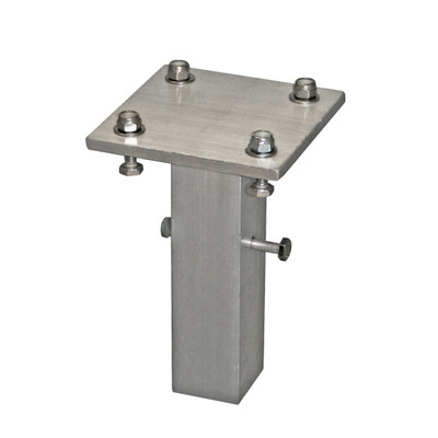 Tip Box Mounting Flange and Hardware, Aluminum