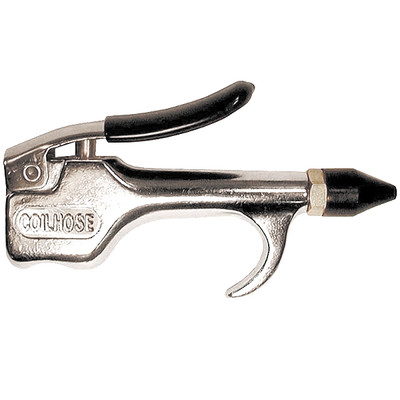 Blow Gun Rubber Tip Model with Vinyl Thumb Grip, 1/4in FPT Chrome Plated, 150PSI
