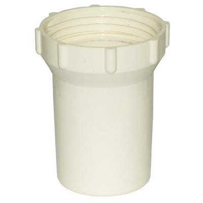 Replacement In-Line Strainer Bowl for Inlet/Outlet Port 1in and 1-1/2in FPT, White Nylon, RVF1616BN