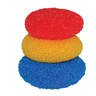 Scrubby Pads, Plastic, Pack of 3