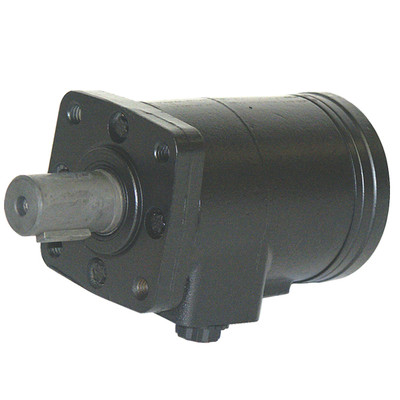 Hydraulic Motor H-Plus, 1/2in FPT Inlet/Outlet, 3/8in Ring Size, 1in Keyed Output Shaft, 4-Bolt Mount, Char-Lynn 101-1002-009