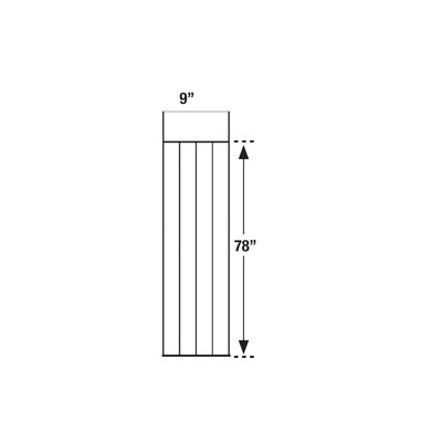 Sonnys Replacement PermaColor Cloth for Peco PEMC08 MC08, 8-Basket Wash-Across Side-To-Side Mitter Van L