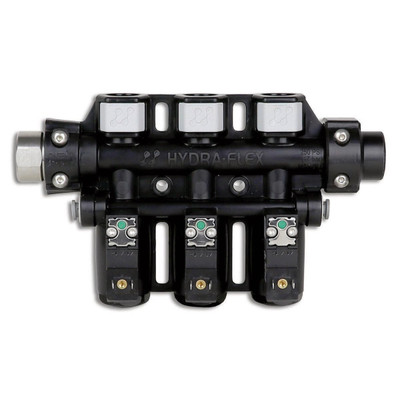 SAM 3 Port Manifold Assembly with Inlet & End Cap, PC1, 24VDC, 1002415