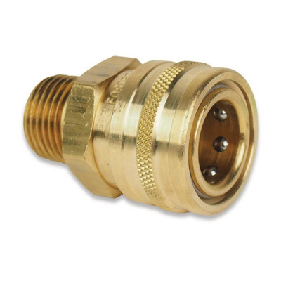 1/2in Female Quick Connect, Brass, 3000502