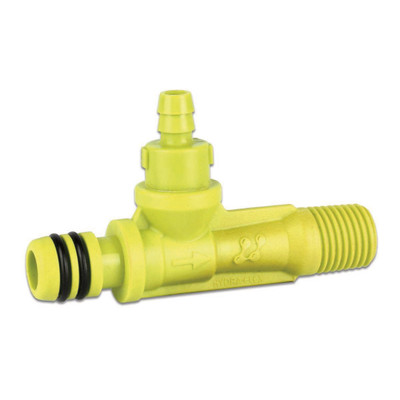 Single Composite Injector, PC1, 1/4in MPT, 0.50GPM, Yellow, 318040