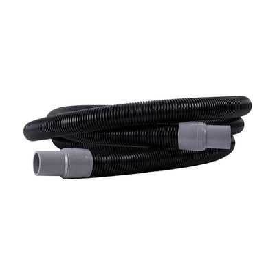 Vacuum Hose, 1-1/2in x 15ft, Black, Includes Swivel Cuffs, 848-22101