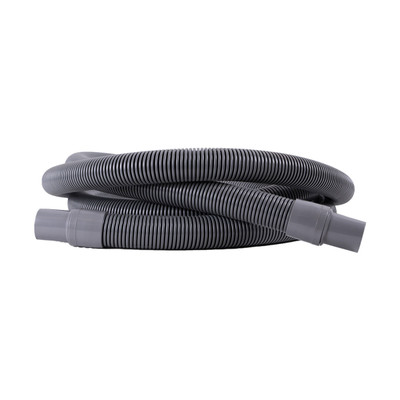 Vacuum Hose, 1-1/2in x 15ft, Gray, Includes Swivel Cuffs, 848-22102