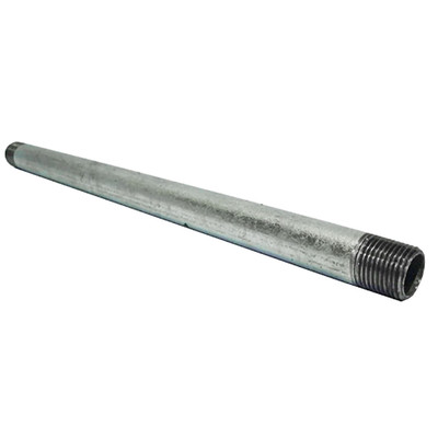 Nipple, 1/2in NPT x 13-1/4in SCH40, Galvanized, 999073