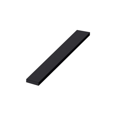Foam Rubber, 1/4in x 1in, Sold per Foot, 868-100001