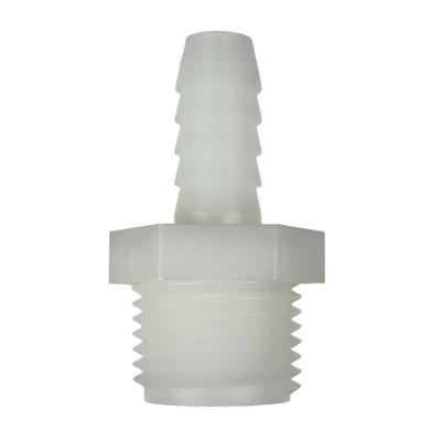 Hose Barb, 3/8in x 1/2in MPT