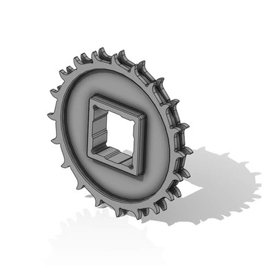 Sprocket, 20-Tooth, 3in Bore, ACB Standard Duty, Unidirectional, 75-00374