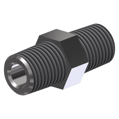 Hex Nipple, 1/4in NPT, 001230
