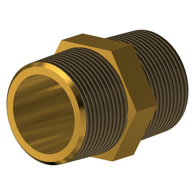 Hex Nipple, 1-1/4in NPT, 001627