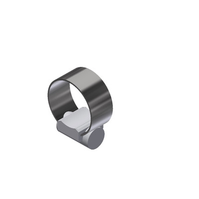 Hose Clamp, 9/16in - 1-1/16in, Stainless Steel, 029172