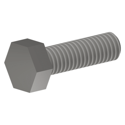 Hex Bolt, M6-1.00x20, Stainless Steel, 600072
