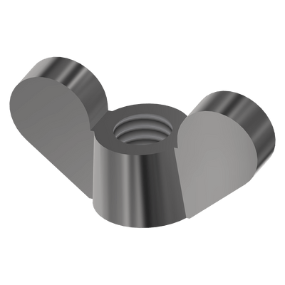 Nut Wing, 1/4-20 UNC (18-8), Stainless Steel, 600070