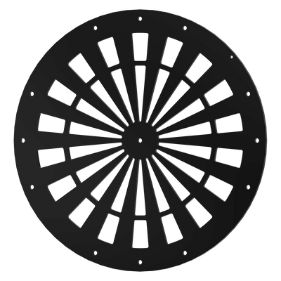 Base Plate for AeroGate, PVC, 699848