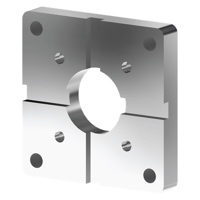 Adapter Plate for PECO Wrap-Arounds, Aluminum, 720208