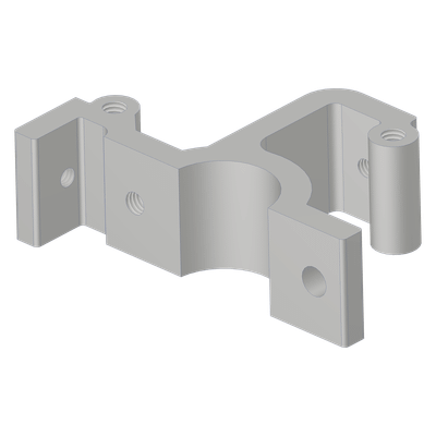 Top Brush Threaded Core Clamp, Aluminum, 800040