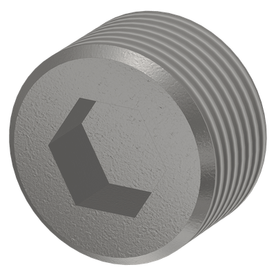 Plug HD PLT, 1in NPT Socket, 999095
