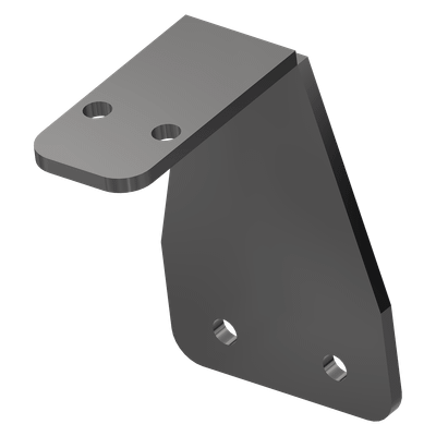 Hydrominder Pump Station Bracket, 6in, Stainless Steel, 342656