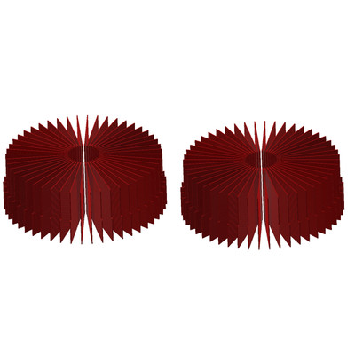 Foam Set, PE118, Red Soft Flex, 1/4, 118008R