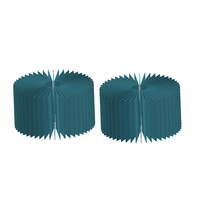 Foam Set, PE128, Blue Soft Flex, 1/4, 128008B