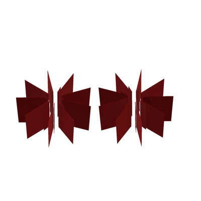 Cloth Set, PE163, Red Non-Fade, 163004R