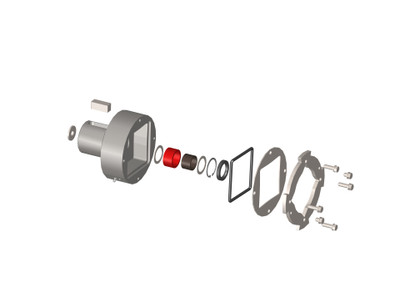 Drive Shaft Torque Coupler,  4 Tooth, DBox 4"