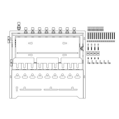 Aqua-Lab 3 Backer Panel Replacement Kit