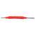 Flexible Lance Wand, 1/4in MPT Inlet x 1/8in FPT Outlet, 18in L,10GPM, 2250PSI, 200°F, Red, General Pump DL18FWRD