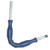 Flexible Wands, 1/4in Male Inlet x 1/8in Female Outlet, 18in L, 3000PSI, 200°F, Blue, Hamel 291G18MF