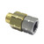 In-Line Hose Swivel, 3/8in MPT x 3/8in FPT, 42GPM, 5070PSI, 300°F, Brass, Suttner ST-301