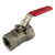 Body Ball Valve, Nace RP, 1/2in, 1KPSI, Stainless Steel, Mako
