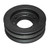 Sheave, 2-Groove 4.8in O.D. for Wipe-O-Matic