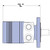 Hydraulic Motor TC Series, 7/8-14 SAE O-Ring Inlet/Outlet, 3 Cubic Inch, L Measurement 5-7/16in, Parker TC0050FS100AAAC