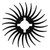 Ninja Star, 24-Blade Piece, 6in W, Middle Section