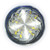 Amusement/Turbo Light, 2-1/4in Round, White