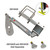 Mammoth Dryer, Pivoting Cylinder Mounting Kit
