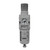 Air Filter Regulator with Gauge, 1/4in FPT Left to Right, SMC AW20-N02E-CZ-B