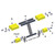Roller Assembly, Low 6-Wheel #2 Idler Wheels with D88K Triangle Plates for Hanna
