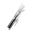 Powr-Flite Crevice Tool, 1-1/2in Stainless Steel, AA160