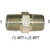 Hex Pipe Nipple, 1/2in MPT x 1/2in MPT, Steel Zinc Coated, 5404-8