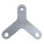 Clevis Triad for Flip Blower Nozzle