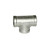 Tee, 1/2in FPT x 1/2in FPT x 1/2in FPT, 304 Stainless Steel
