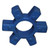 Spider Urethane Plastic Insert, L100, Open Center