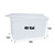 40-Gallon Open Top Rectangular Solution Tank with Lid, 30in L x 18in W x 18in H