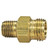 UniJet Adapter Body, 1/4in MPT Inlet x 11/16-16 Outlet, Brass, Spraying Systems CP1322