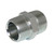 Hex Pipe Nipple, 1-1/4in MPT x 1-1/4in MPT, Steel Zinc Coated, 5404-20