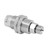 Mosmatic Swivel, 3/8in FPT x G3/8 Metric Male, 2500PSI, 250°F, 2000RPM, Stainless Steel, DXG Series 37.163